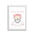 Quadro decorativo Sweet Baby Girl - Corujinha - Nome Personalizado - Imagem 3