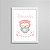 Quadro decorativo Sweet Baby Girl - Corujinha - Nome Personalizado - Imagem 1