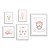 Quadros decorativos Sweet Baby Girl - Kit 2 - Imagem 3