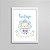 Quadro decorativo Sweet Baby Boy - Leãozinho - Nome Personalizado - Imagem 1