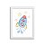 Quadro decorativo Sweet Baby Boy - Nave Espacial - Imagem 3