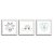 Quadros decorativos Sweet Baby Boy - Kit 1 - Imagem 3