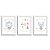 Quadros decorativos Sweet Baby Boy - Kit 3 - Imagem 3