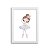 Quadro Ballet Cisne Branco - Imagem 4