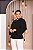 Blusa Manga Longa Emily Preta - Imagem 2