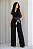 Lenço Estampado Preto - Imagem 1