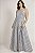 Vestido Longo Aura Listrado - Imagem 1