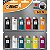 Cartela Isqueiro Bic Mini Chama 12 unidades - Imagem 1