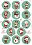 PINGENTES FAMÍLIA NOEL 03 - VERDE - Imagem 1
