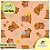 FELTRO CAPIVARA - LARANJA CANDY - Imagem 1