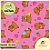 FELTRO CAPIVARA LOVE - ROSA - Imagem 1