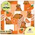 FELTRO CAPIVARA PATCH - LARANJA - Imagem 1