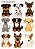 PAINEL ESTAMPADO - DOG FELT ACONCHEGO - 03 - Imagem 1
