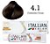 Tinta Capilar Color Premium 4.1 Castanho Acobreado 60g - Itallian Hairtech - Imagem 2
