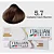 Coloração Color Premium Castanho Claro Marrom 5.7 60g Itallian - Imagem 1