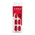 Unhas Impress Color Beet Snacks 30UN. REF.IMC17Y9B Kiss New York - Imagem 1