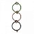 Argola para Calopsita e Agapornis com Guizo MS Pet - Imagem 1