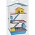 Gaiola de 3 Andares para Hamster com Teto Plástico Jel Plast Azul - Imagem 1