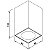 Plafon Cube 1 Par20 50w 80x80x135mm Dourado e Branco Newline PL03011DOBT              ✅ DISPONÍVEL - Imagem 3