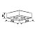 Plafon New Chess Led 16,8W 3000K 265x265x83mm Bivolt Newline 510LED3 - Imagem 4