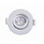 Spot Embutir Redondo Alltop LED MR11 3W 6500K 75x75x45mm Taschibra 7897079083637 - Imagem 1
