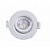 Spot Embutir Redondo Alltop LED MR11 3W 3000K 75x75x45mm Taschibra 7897079083620 - Imagem 1