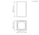 Plafon Quadrat MR16 60x60mm Branco Stella STH8992BR ✅  DISPONÍVEL - Imagem 2