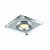 Spot Embutir Quadrado Metal MR11 Cor Cromado e Transparente Bella Iluminação YD1044 - Imagem 2