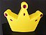 Abajur/Luminária de Mesa Coroa Cor Amarela Usare 1333    ✅ DISPONIVEL - Imagem 3
