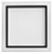 Painel Embutir Recuado Quadrado 17x17cm 12W 3000K Branco com Recuo Preto Bivolt 900LM 120º Saveenergy SE-240.1672 - Imagem 1