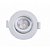 Spot Embutir Redondo MR16 5W 3000K  90x90x45mm Cor Branco Taschibra 7897079083644 - Imagem 2