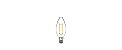 Lâmpada Vela Lisa Filamento 127V 2,5W 200lm 2700K E14 320° Stella STH20301/27 ✅  DISPONÍVEL - Imagem 3