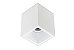 Plafon Sobrepor Recuado Direcionável Square Out 1xMR16 GU10 Alumínio Cor Branco Stella STH20915BR - Imagem 4