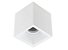 Plafon Sobrepor Recuado Direcionável Square Out 1xAR70 GU10 Alumínio Cor Branco Stella STH20930BR ✅  DISPONÍVEL - Imagem 4