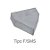 Pastilha de Solda - Metal duro (MD) - Tipo F/SMS10 - Classe P30 - DIN 4950 - HT FERRAMENTAS - Imagem 1