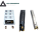 Conjunto Fresa 90° 4nkt 06 16mm + 25mm + Pastilha 4nht 060308r-M JG325 - Imagem 1