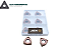 Inserto Pastilha WNMU 080608 EN-M JG825 - Imagem 1
