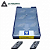 Kit 10 Pastilhas de Metal Duro KNUX 160405L11 Classe DJ1000 para Torneamento - Imagem 1