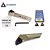 Kit Suportes de Torneamento Externo MWLNR 2525 M08 + Interno MWLNR 0025 R08 (Diâmetro 25mm) para Pastilha WNMG 08 + Chaves - Alfa Ferramentas - Imagem 1
