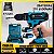 Furadeira Parafusadeira Impacto 3 em 1 21V 6500mAh com 2 Baterias, Kit Completo - Imagem 1