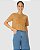 Camiseta Cropped - Marrom Afetos Reais - Imagem 3
