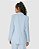 Blazer Feminino com bolso frontal - Azul Claro (G) MALWEE - Imagem 3