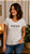 Camiseta Básica Mickey Malwee Preta e Branca - Imagem 5