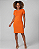 Vestido Curto Laranja Malwee - Tamanho M - Imagem 2