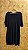 Vestido Viscolycra Manga Morcego Liso - Imagem 6