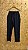 NAJÔ 32074 - Calça Molecotton Corte Reto - Preta - Imagem 3