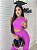 Conjunto Feminino Biker Gringa Cropped + Calça Canelado - Imagem 4