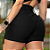 Short Curto Festa Detalhe Cinto Laço Regulável Feminino Moda - Imagem 2