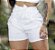 Short Curto Festa Detalhe Cinto Laço Regulável Feminino Moda - Imagem 8