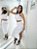Conjunto Saia Midi Fenda Lateral E Cropped Top Laço Feminino - Imagem 6
